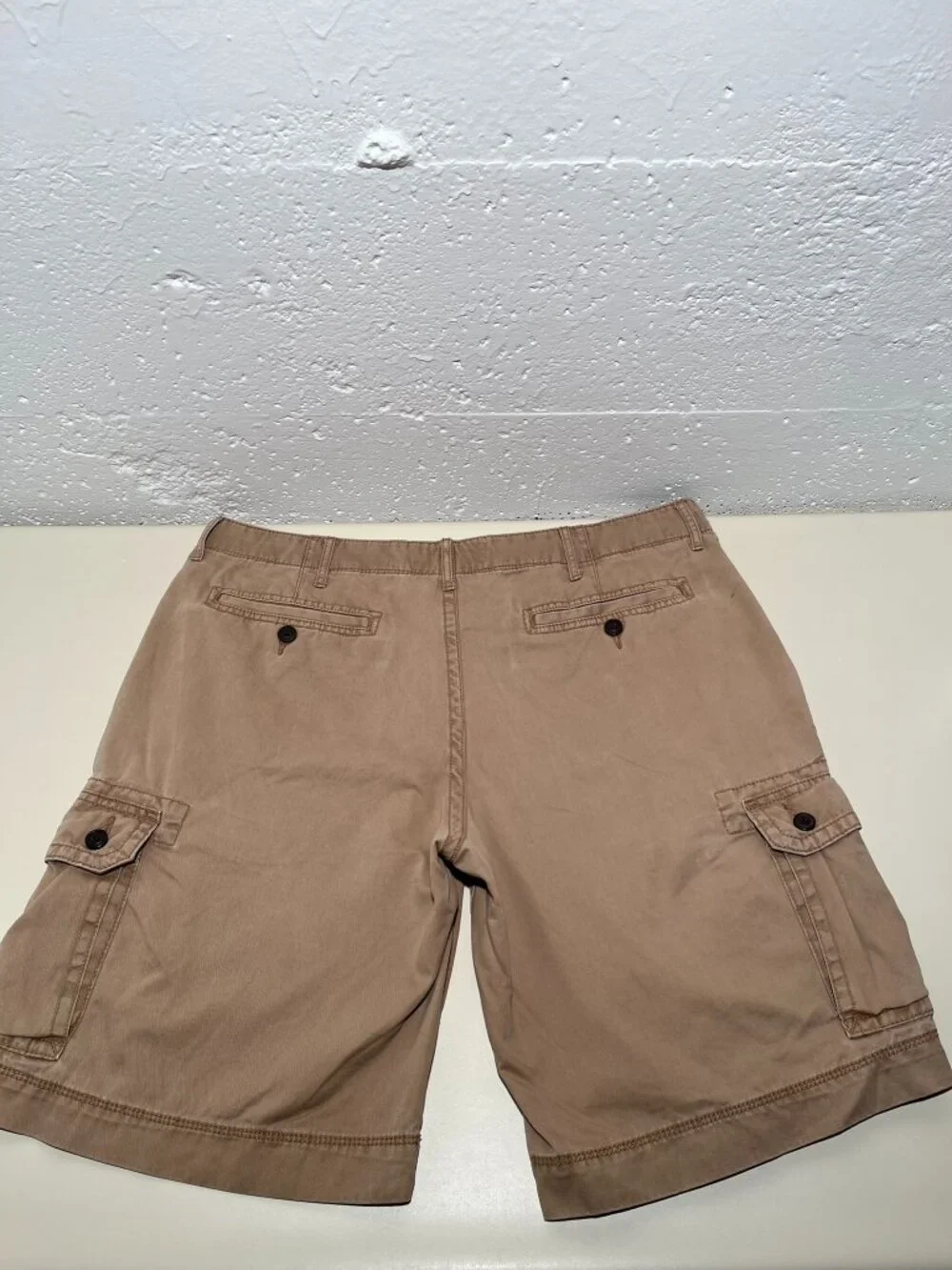 Arizona Jeans Men's Vintage Khaki Cargo Shorts